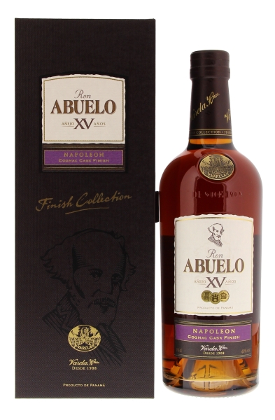 Image sur Abuelo Anejo XV Anos Napoleon 40° 0.7L