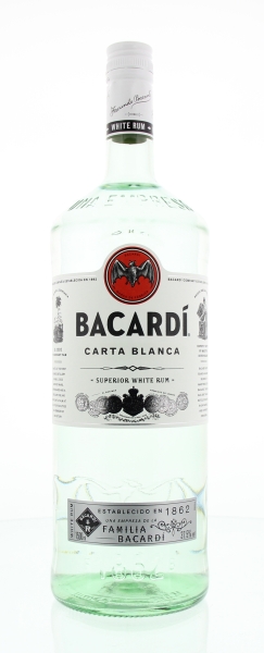 Image sur Bacardi Carta Blanca 37.5° 1.5L