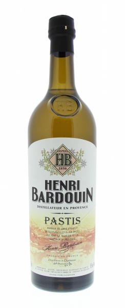 Image sur Henri Bardouin Pastis Grand Cru 45° 0.7L