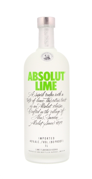 Image sur Absolut Lime 40° 1L