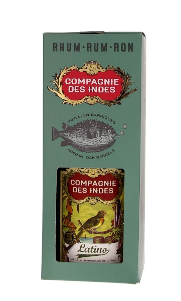 Image sur Compagnie des Indes Blend Latino 5 Years 40° 0.7L