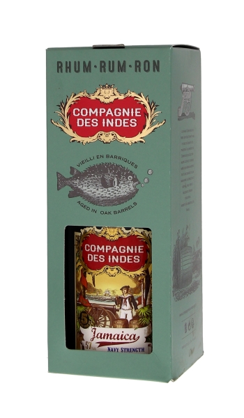 Image sur Compagnie des Indes Jamaica 5 Years Navy Strength 57° 0.7L