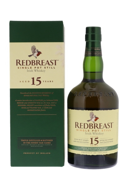Image sur Redbreast 15 Years Pot Still Single Malt 46° 0.7L
