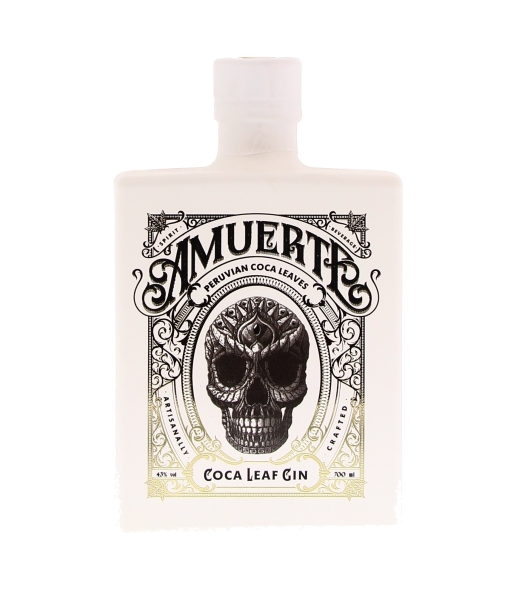 Image sur Amuerte Coca Leaf Gin White Edition 43° 0.7L