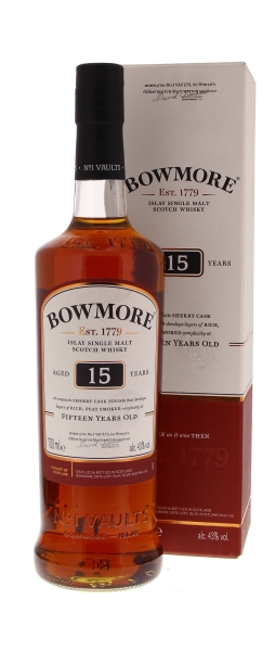 Image sur Bowmore 15 Years 43° 0.7L