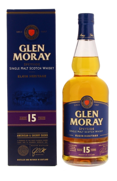 Image sur Glen Moray 15 Years Elgin Heritage 40° 0.7L
