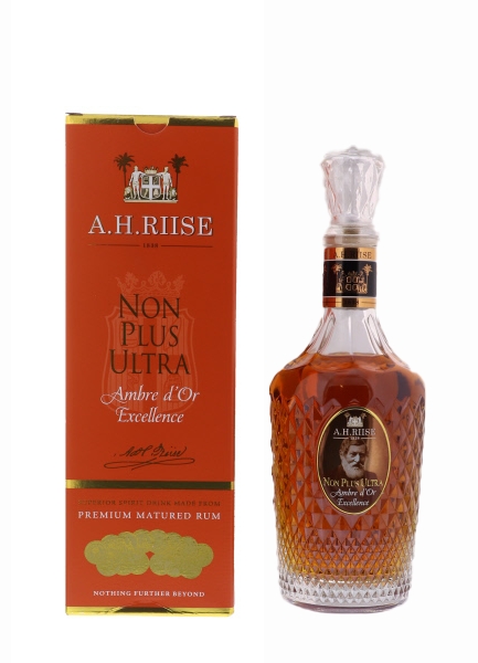 Image sur A.H. Riise Non Plus Ultra Ambre d'Or Rum 42° 0.7L