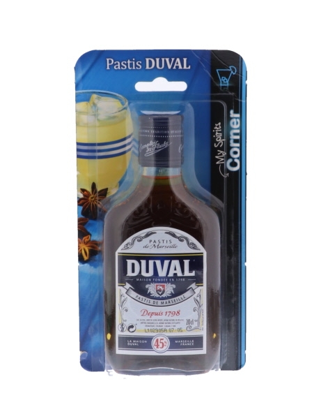 Image sur Duval Pastis My Spirits Corner 45° 0.2L