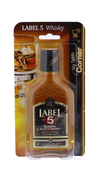 Image sur Label 5 My Spirits Corner 40° 0.2L