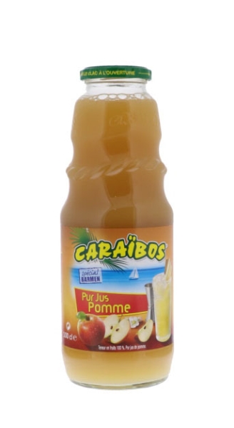 Image sur Caraibos Pomme Pur Jus Trouble  1L