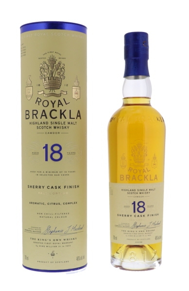 Image sur Royal Brackla 18 Years 46° 0.7L