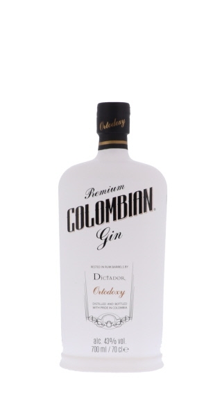 Image sur Colombian Aged Gin Ortodoxy 43° 0.7L