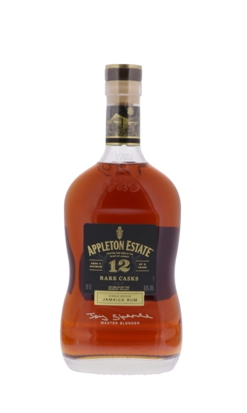 Image sur Appleton Estate 12 Years Rare Casks 43° 0.7L