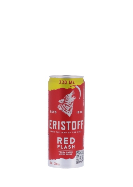 Image sur Eristoff Red Flash Cans 5° 0.33L