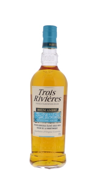 Image sur Trois Rivières Rhum Ambre Agricole 40° 0.7L