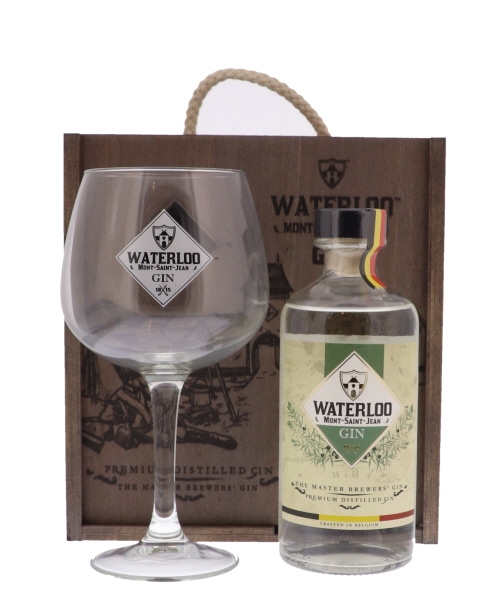 Image sur Waterloo Gin + Verre 42° 0.5L