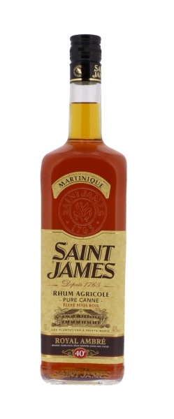 Image sur Saint James Rum Ambre 40° 1L