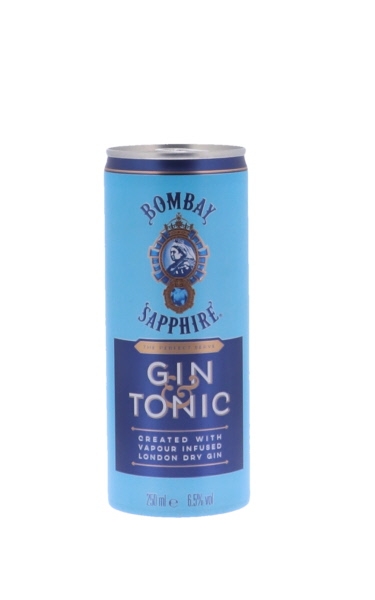 Image sur Bombay Sapphire Can 6.5° 0.25L