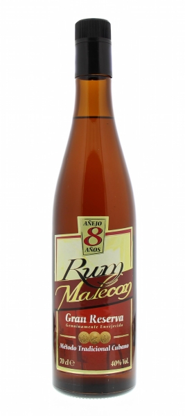 Image sur Malecon Gran Reserva Anejo 8 Years 40° 0.7L