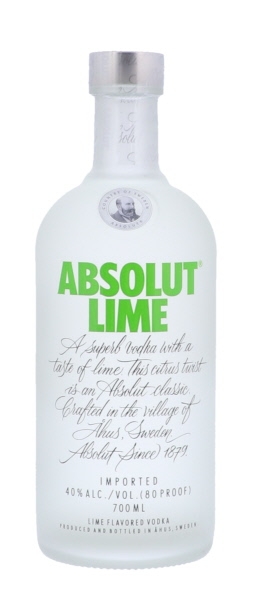 Image sur Absolut Lime 40° 0.7L