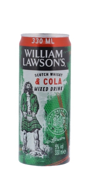 Image sur William Lawson's & Cola Cans 33 cl 5° 0.33L