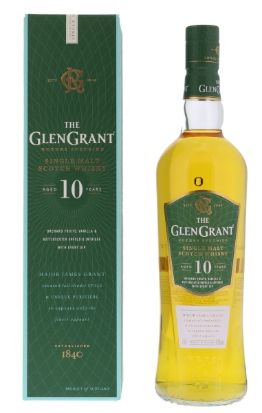 Image sur Glen Grant 10 Years ( Nouvelle Bouteille ) 40° 0.7L