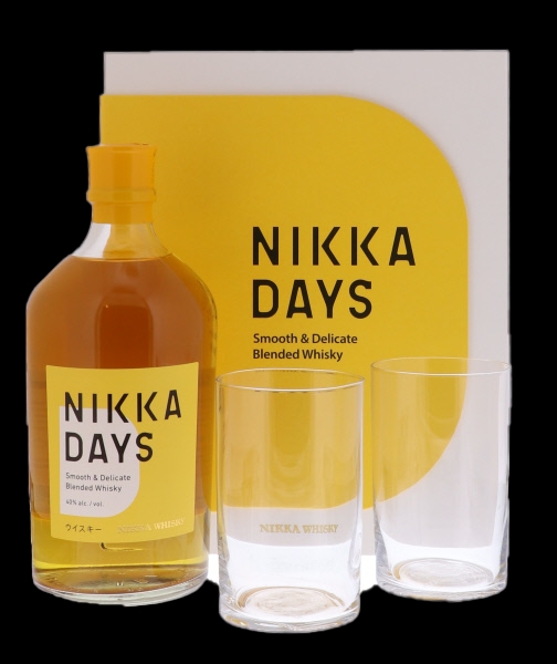 Image sur Nikka Days + 2 Verres 40° 0.7L