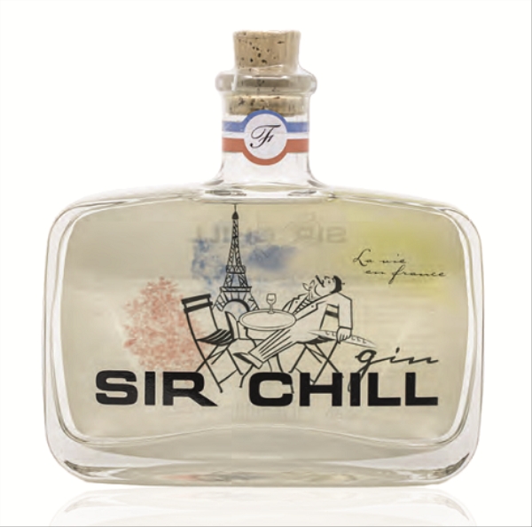 Image sur Sir Chill Gin in France 39° 0.5L