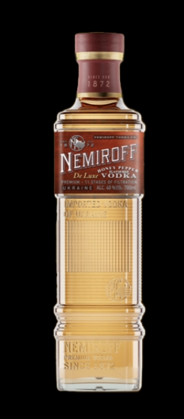 Image sur Nemiroff Vodka Honey Pepper 40° 0.7L