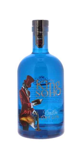 Image sur The King of Soho London Dry Gin 42° 0.7L