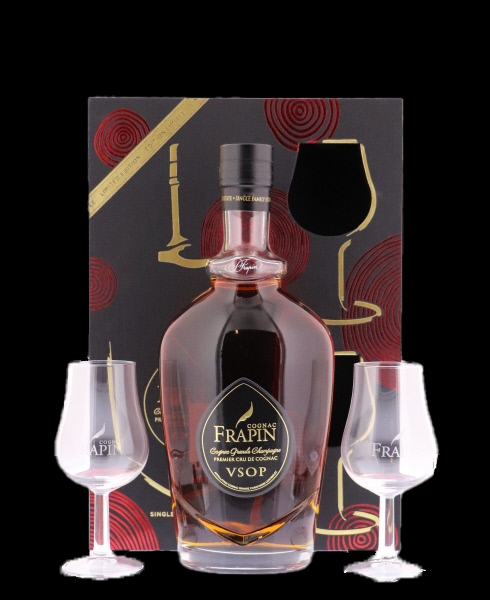 Image sur Frapin VSOP + 2 Verres 40° 0.7L