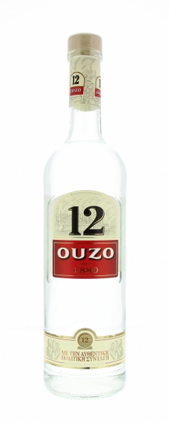 Image sur Ouzo 12 38° 0.7L