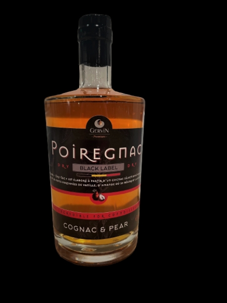 Image sur Poiregnac Black Label Distillerie Gervin 40° 0.5L