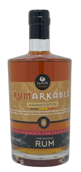 Image sur Rumarkable Rhum Kadans Edition Distillerie Gervin 45.9° 0.5L