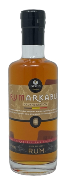 Image sur Rumarkable Rhum Kadans Edition Distillerie Gervin 45.9° 0.2L