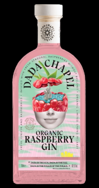 Image sur Dada Chapel Organic Raspberry Gin 40° 0.7L