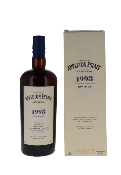 Image sur Appleton Estate Heart Collections 2002 63° 0.7L