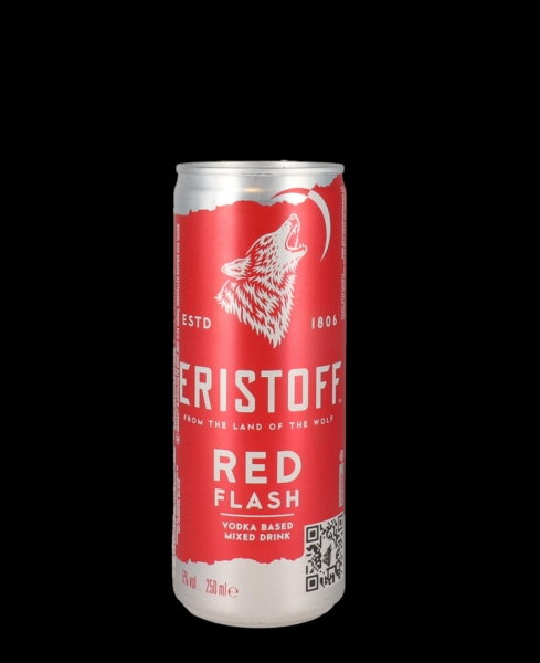 Image sur Eristoff Red Flash Can 5° 0.25L