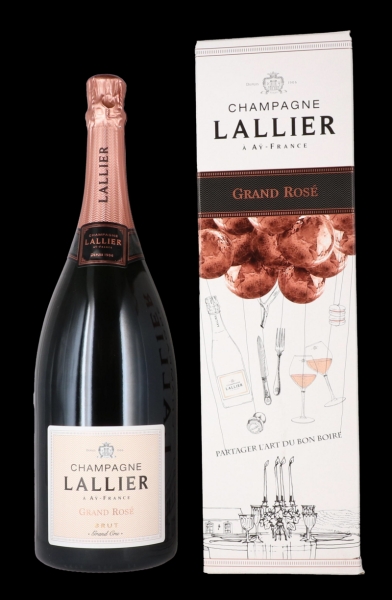 Image sur Lallier Brut Rosé Grand Cru 12.5° 1.5L