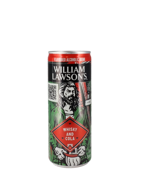 Image sur William Lawson's & Cola Can 5° 0.25L