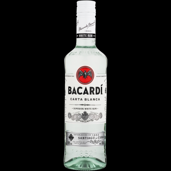 Image sur Bacardi Carta Blanca 37.5° 0.5L