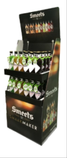 Image sur Display 48 Smeets 70 cl Mix (8 Chocolade, 12 Vanille, 8 Hazelnoot, 8 Meloen, 12 Crème Brulée) + Bon 0.75 € 17° 33.6L