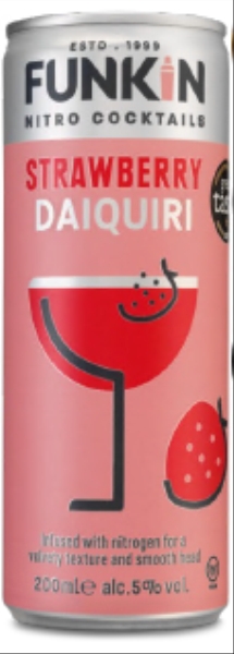 Image sur Funkin Strawberry Daiquiri Can 5° 0.2L