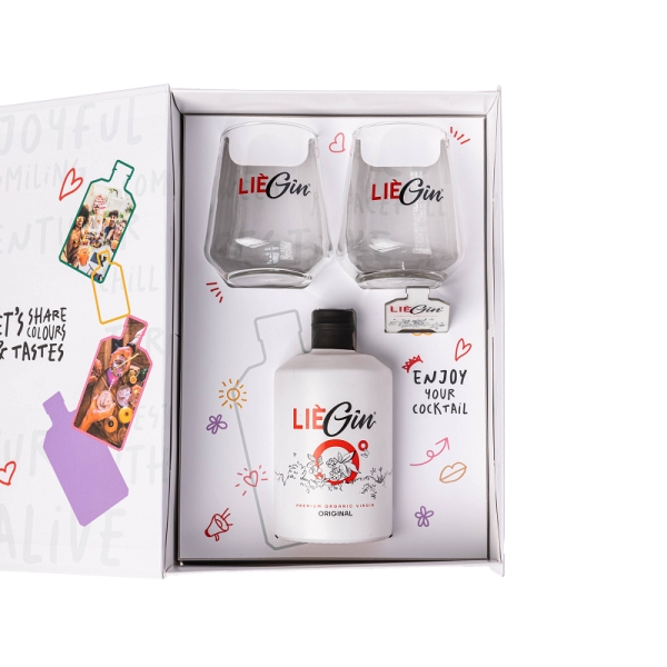 Image sur LièGin Original 0,0° Giftpack  0.5L