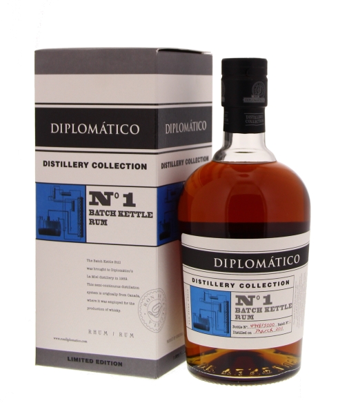 Image sur Diplomatico Distillery Collection N°1 Batch Kettle 47° 0.7L
