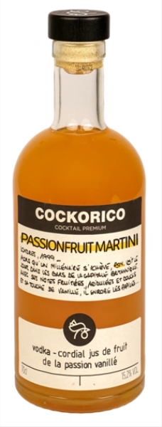 Image sur Cockorico Passion Fruit Martini 15.2° 0.7L