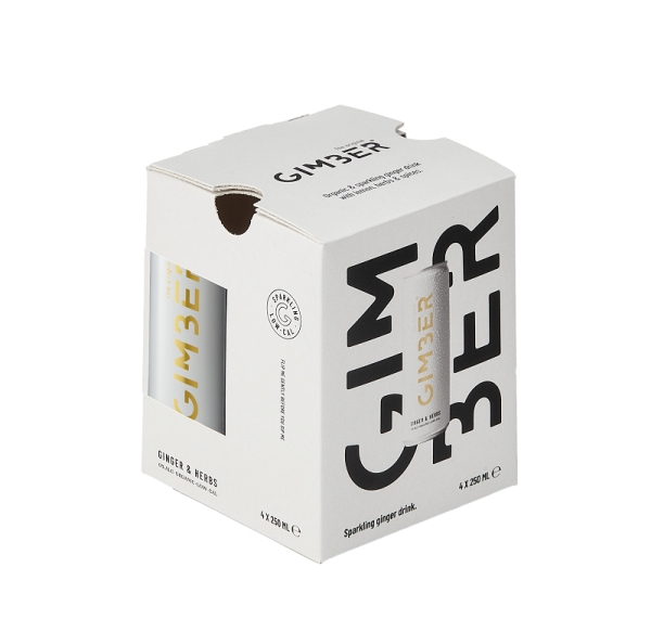 Image sur Gimber N°1 Ready To Drink Can (4-Pack)  0.25L