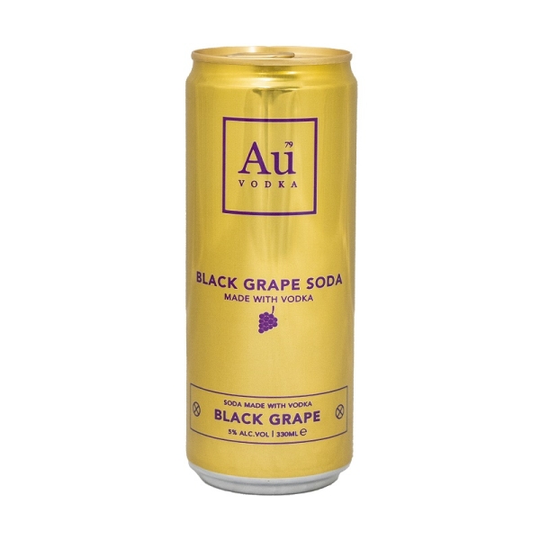 Image sur Au Vodka Black Grape Can 5° 0.33L