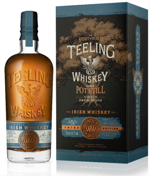 Image sur Teeling Wonder of Wood Serie N°3 Virgin Swedish Oak 50° 0.7L