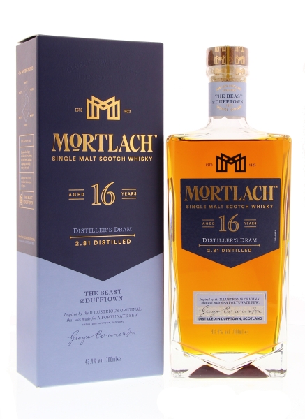 Image sur Mortlach 16 Years 43.4° 0.7L